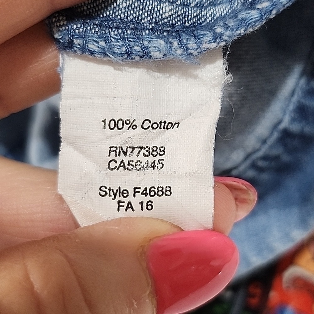 J. CREW DENIM DRESS SIZE 00 - Picture 5 of 8